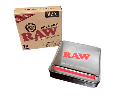 Raw 79mm Metal Automatic Rolling Box - Max