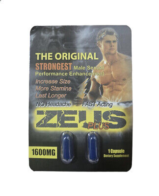 Zeus - Enhancer - 1600mg Capsule - 2ct - 24ct