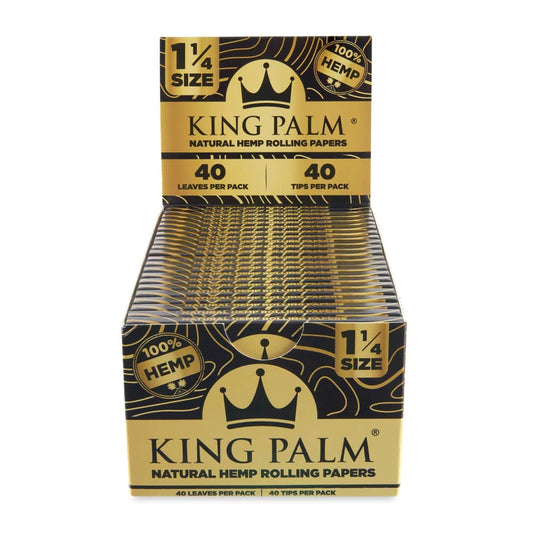 King Palm - Papers & Tip - 1 1/4 - 40pk - 22ct