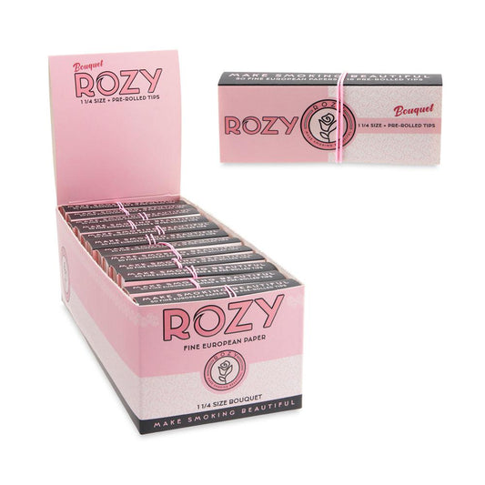 Rozy Pink - Papers + Tips - 1 1/4 50pk -