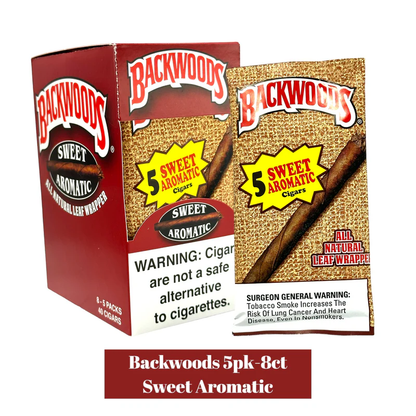 Backwoods - Cigars - 5pk - 8ct