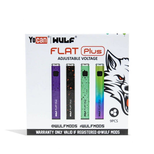 Wulf Flat Plus Cartridge Battery Asst 9Ct Display