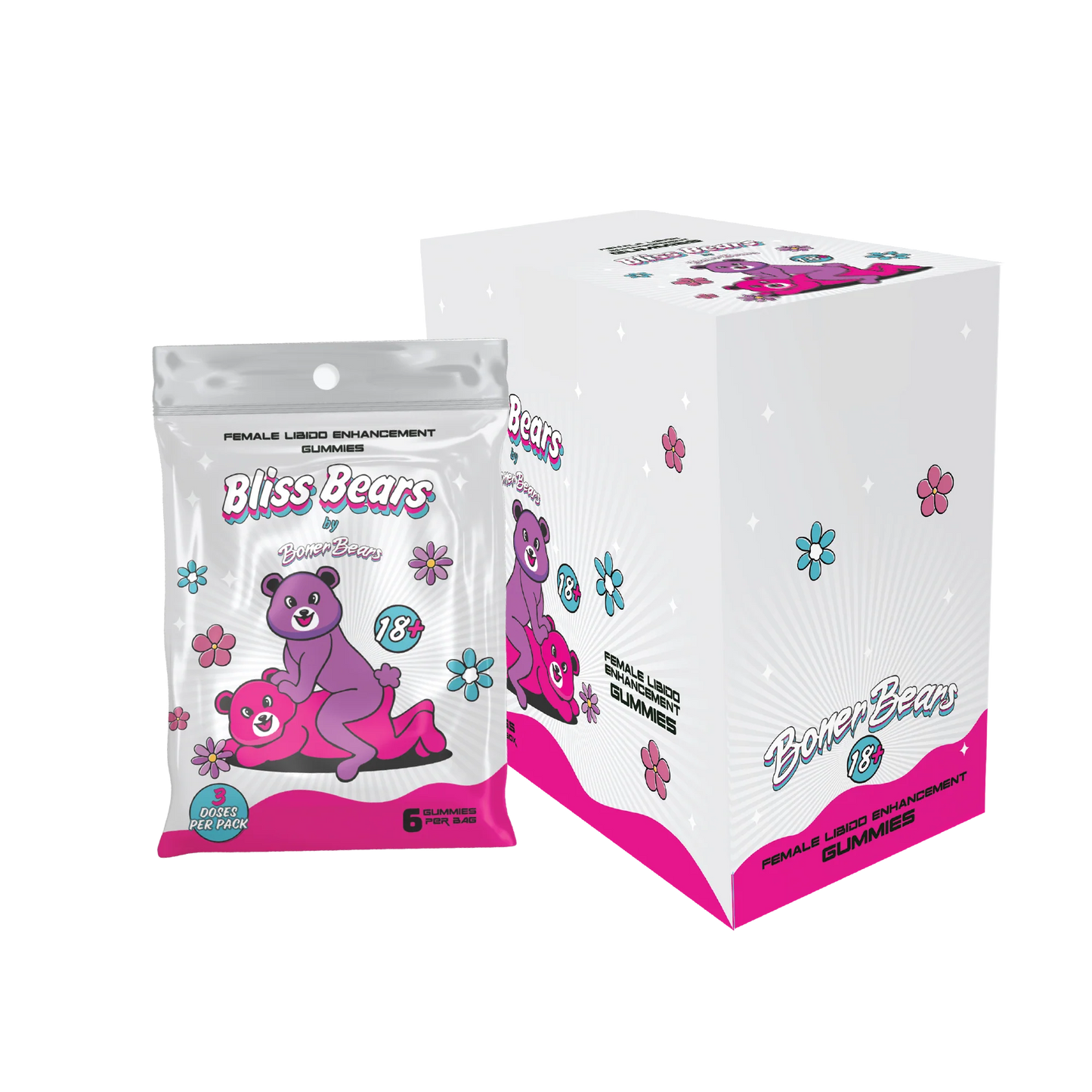 Bliss Bears - Female Enhancement Gummies - 20ct