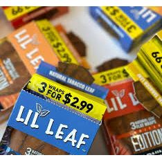 Lil Leaf Flavored Leaf Wraps (3/$2.99) Gold Edition - 3pk - 10ct