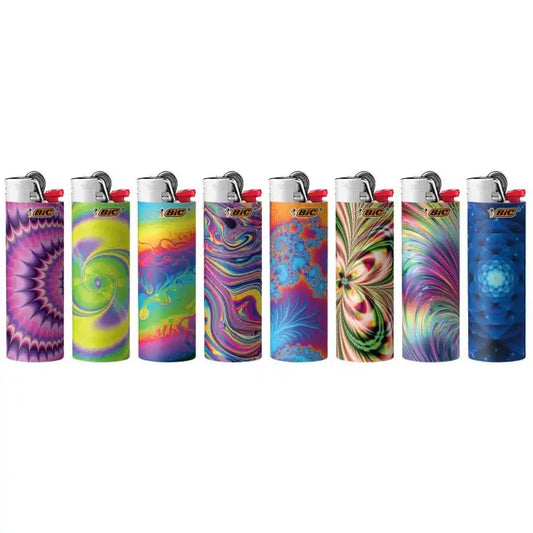 Bic - Lighters - Psychedelic Patterns - 50ct