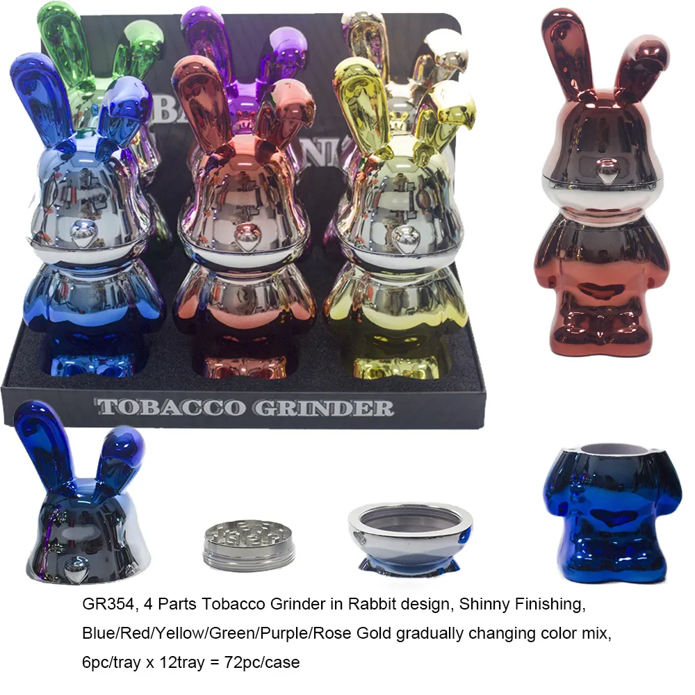Grinder - Shiny Rabbit - 4pc - 6ct [ GR354 ] +