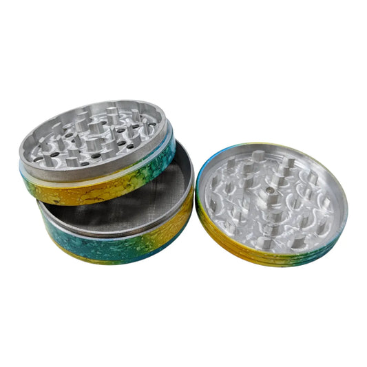 Grinder - 4pc - Eye Art - Assorted Sizes