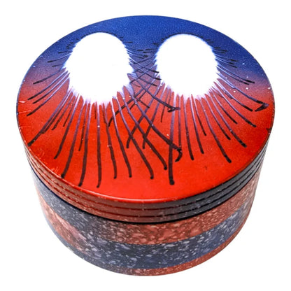 Grinder - 4pc - Eye Art - Assorted Sizes