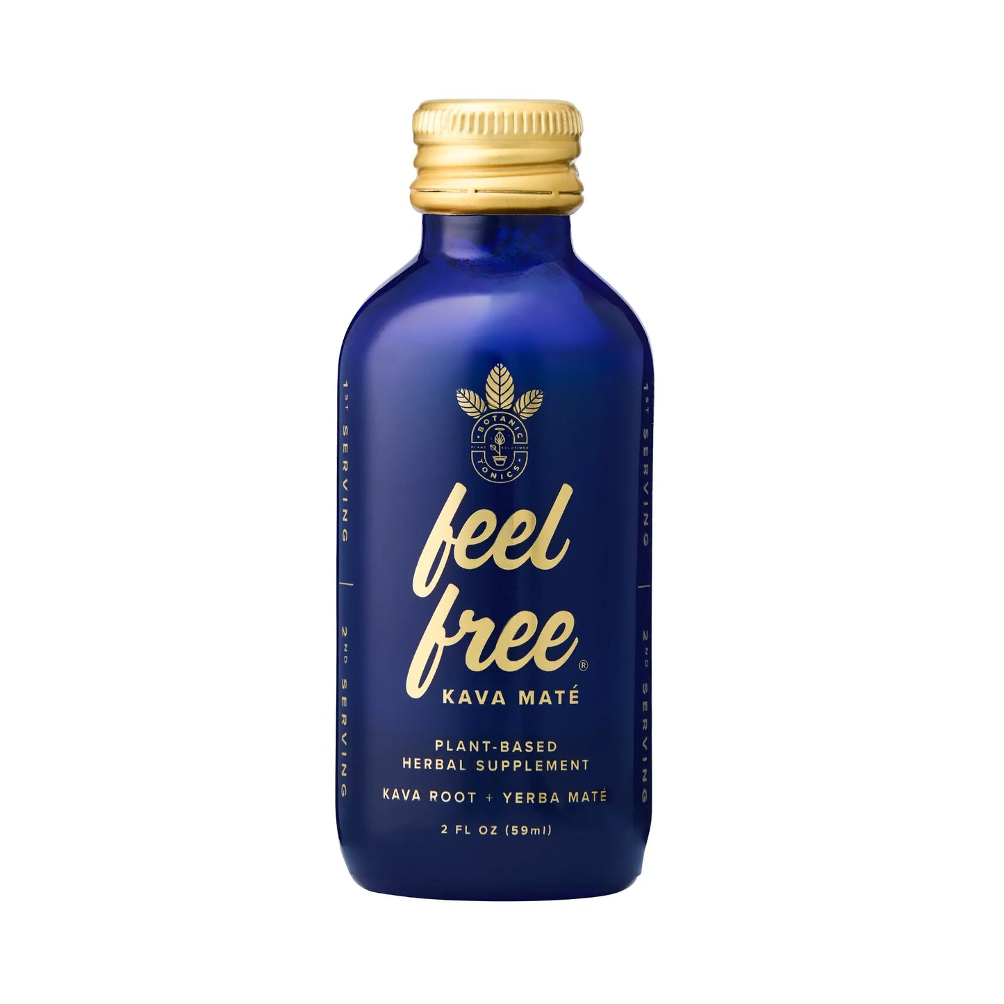Botanical Tonic - Feel Free Kava Mate Kava Shots - 12ct