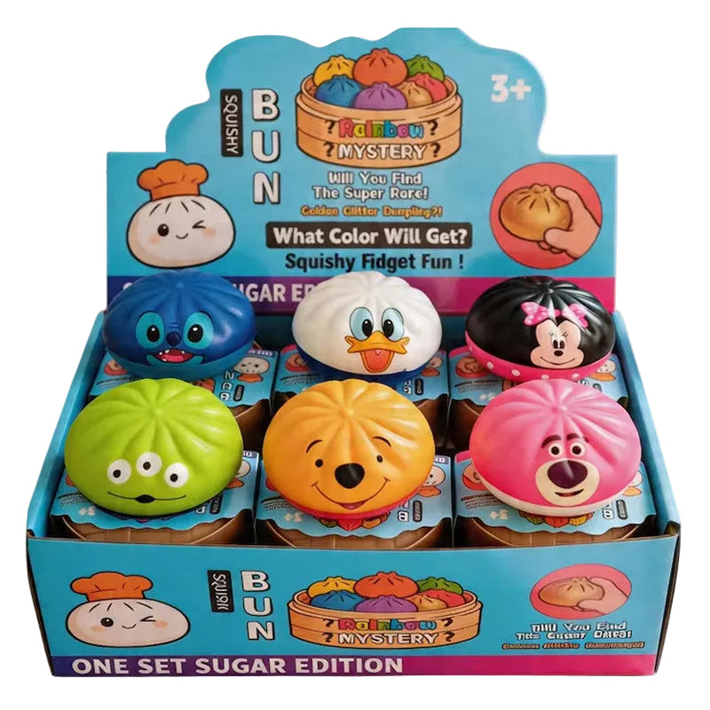 Squish Toy - 12ct - Dumpling Character