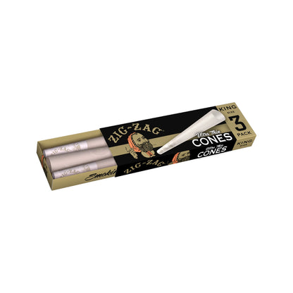 Zig Zag Cones - Ultra Thin King Size - 3pk - 24ct