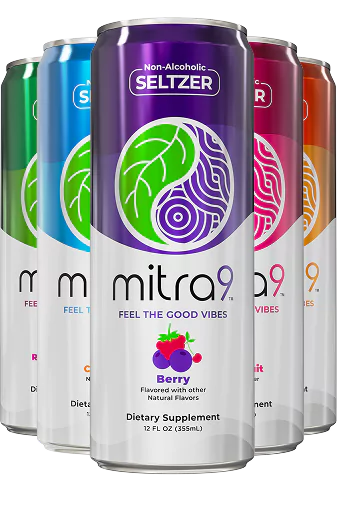 Mitra9 - Kratom Seltzer - 45mg - 12oz