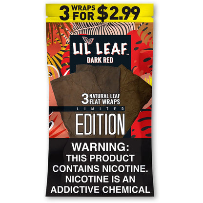 Lil Leaf Flavored Leaf Wraps (3/$2.99) Gold Edition - 3pk - 10ct