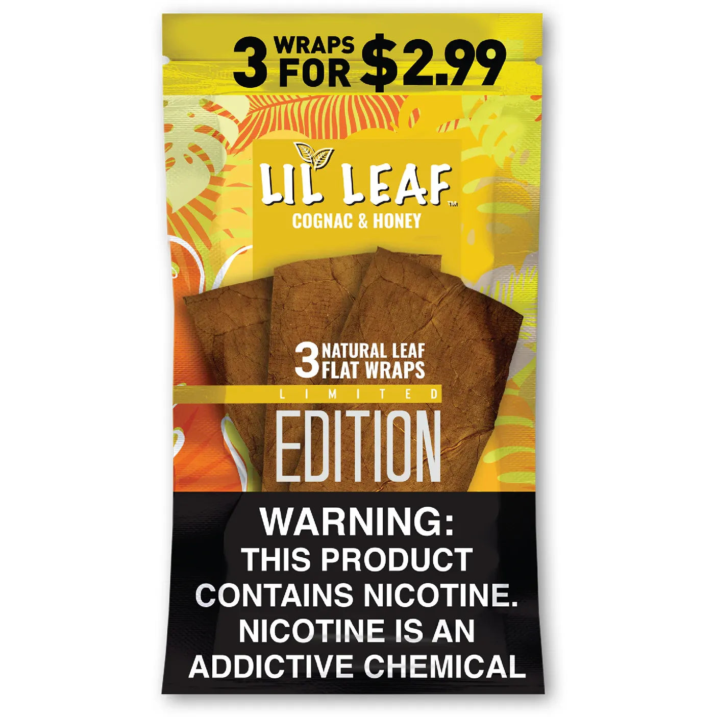 Lil Leaf Flavored Leaf Wraps (3/$2.99) - 3pk - 10ct