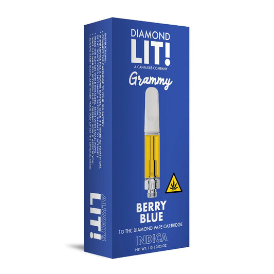Lit! - 1g Grammy Diamond Lit Vape Carts - 5ct