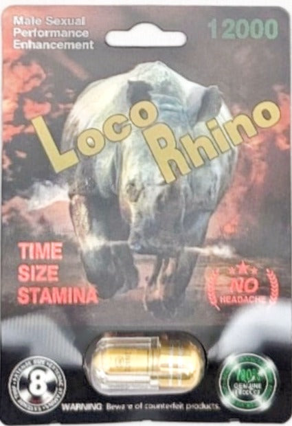 Loco Rhino - Enhancer - 12000 Capsule - 24ct