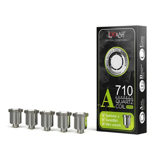 Lookah - Coils - 710 Quartz Dish - A - 5pk - 1ct