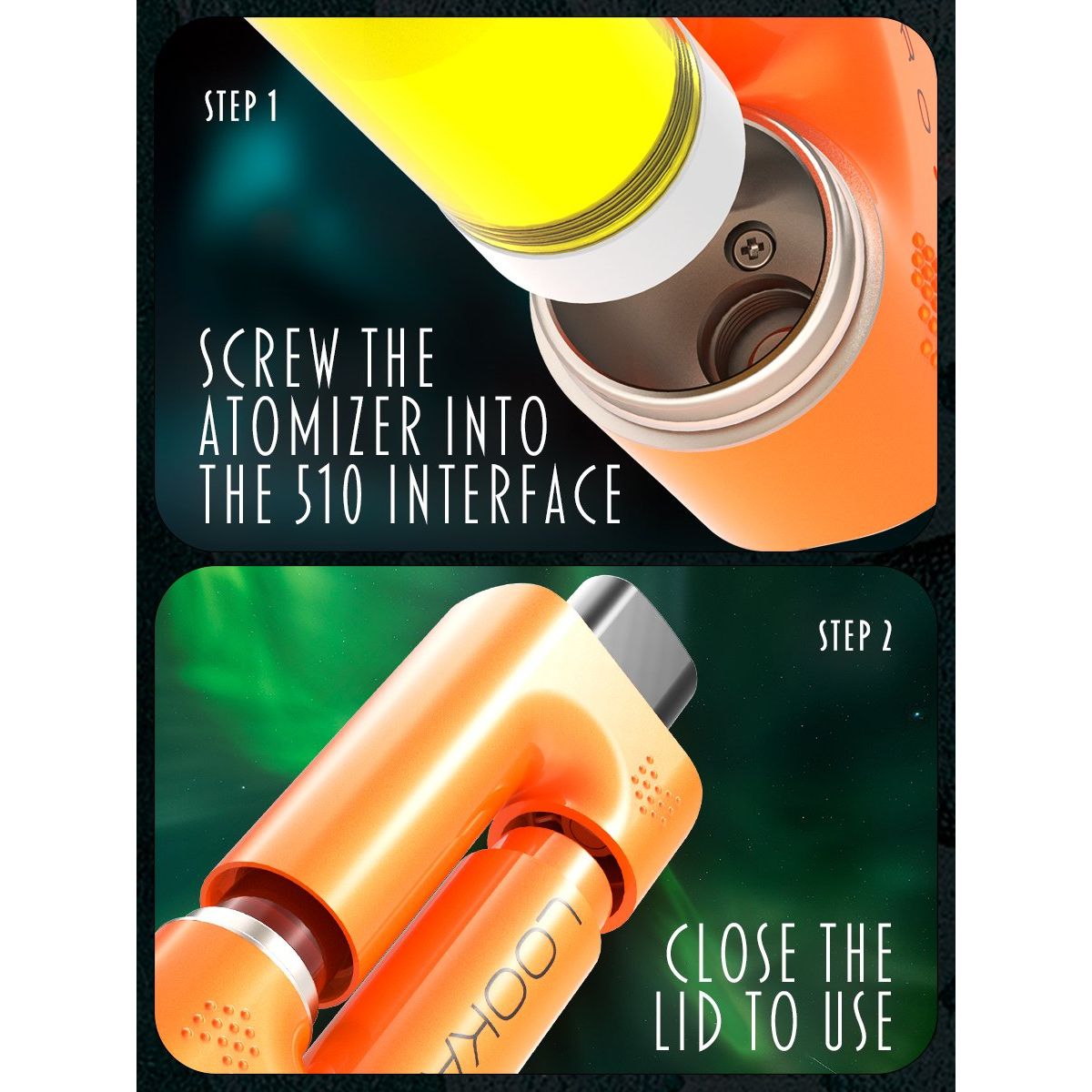 Lookah - Zero - 510 Battery