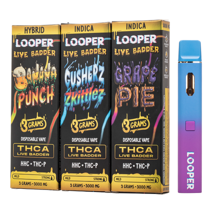 Looper - 3g Live Badder Disposable - 5ct