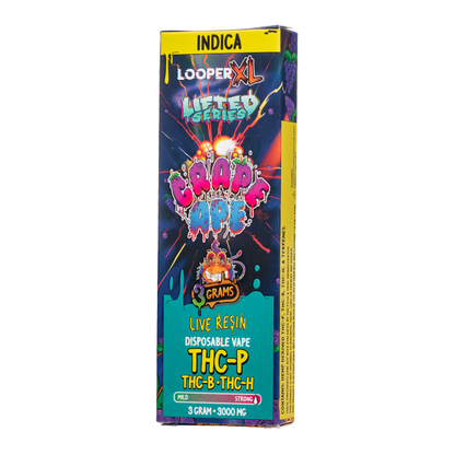 Looper - 3g XL Lifted Series Live Resin Disposable - 5ct