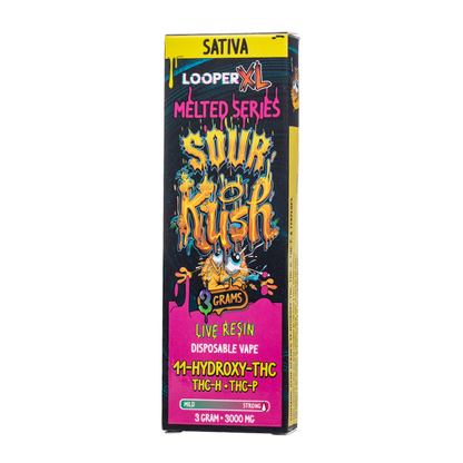 Looper - 3g XL Melted Series Live Resin Disposable - 5ct