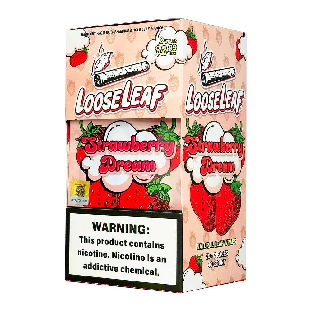 Looseleaf Flavored Leaf Wraps (2/$2.99) - 2pk - 20ct