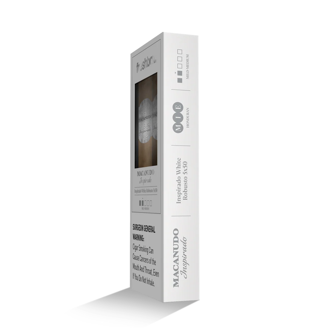 Macanudo Inspirado White Robusto 5x50 FreshBox Cigars - 3pk - 6ct