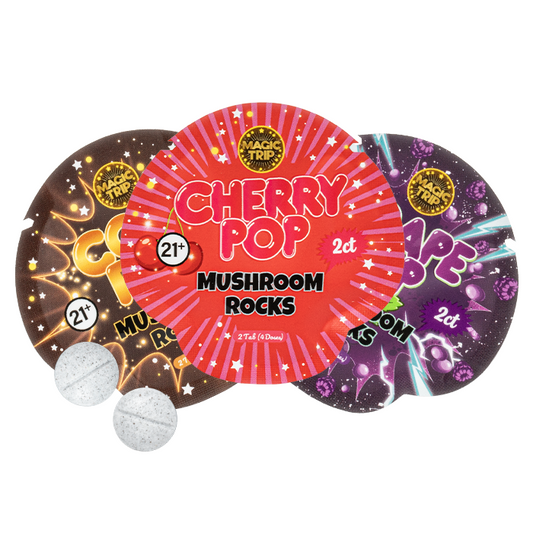 Magic Trip Mushroom Rocks - 2pk - 20ct
