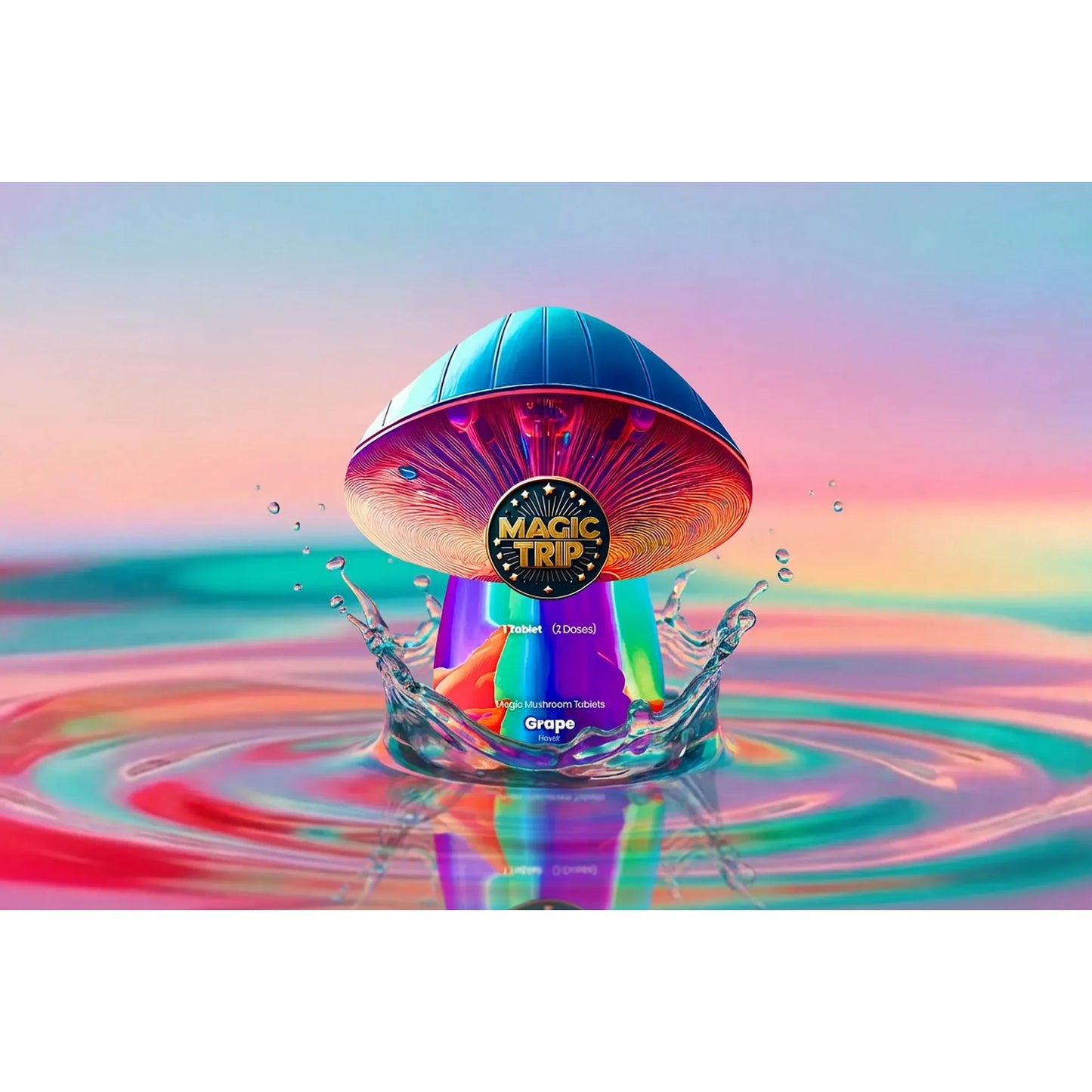 Magic Trip - 10mg Mushroom Tabs - 1pk - 30ct