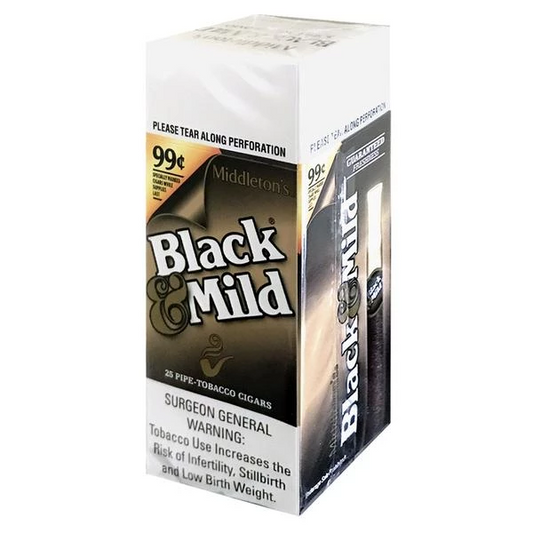 Black & Mild - Cigars - Regular - 25ct [ 2021 ] +