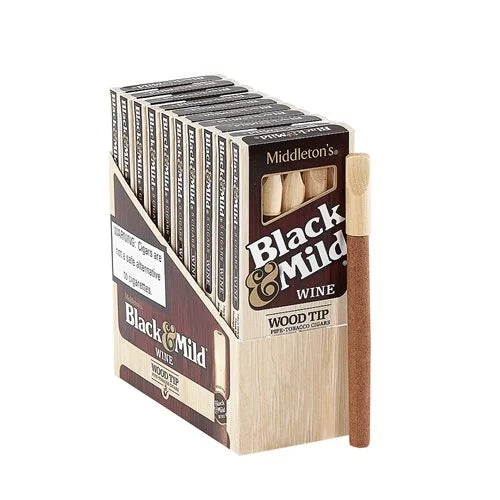 Black & Mild - Cigars - w/ Wood Tip - 5pk - 10ct