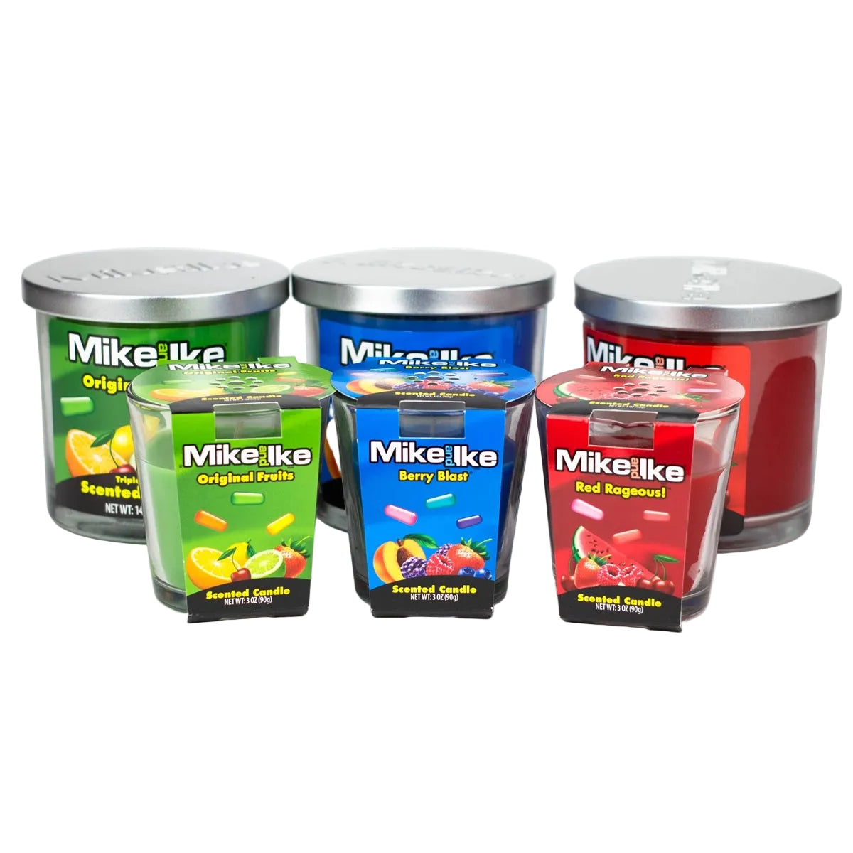 Mike & Ike Scented Candles - 3oz & 14oz