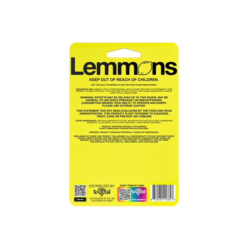 Lemmons - 35mg - 7-OH Tabs - 6pk - 6ct