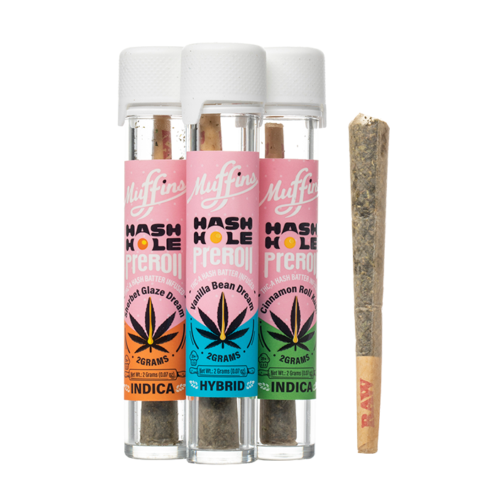 Muffins - 2g Hash Holes - 25ct