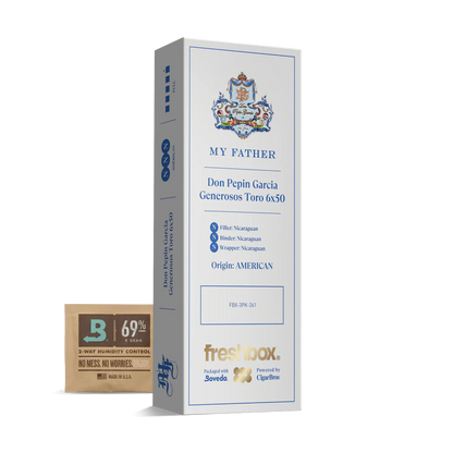 My Father Don Pepin Garcia Generosos Toro 6x50 FreshBox Cigars - 3pk - 6ct