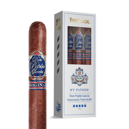 My Father Don Pepin Garcia Generosos Toro 6x50 FreshBox Cigars - 3pk - 6ct