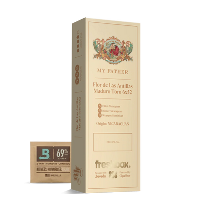 My Father Flor de Las Antillas Maduro Toro 6x52 FreshBox Cigars - 3pk - 6ct