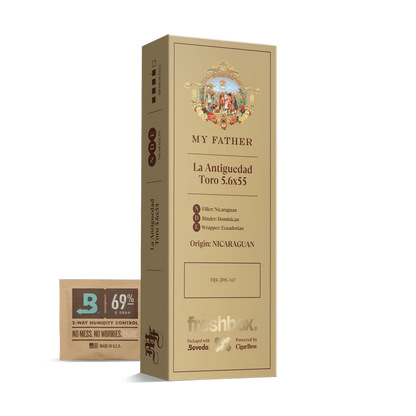My Father La Antiguedad Toro 5.6x55 FreshBox Cigars - 3pk - 6ct