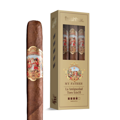 My Father La Antiguedad Toro 5.6x55 FreshBox Cigars - 3pk - 6ct