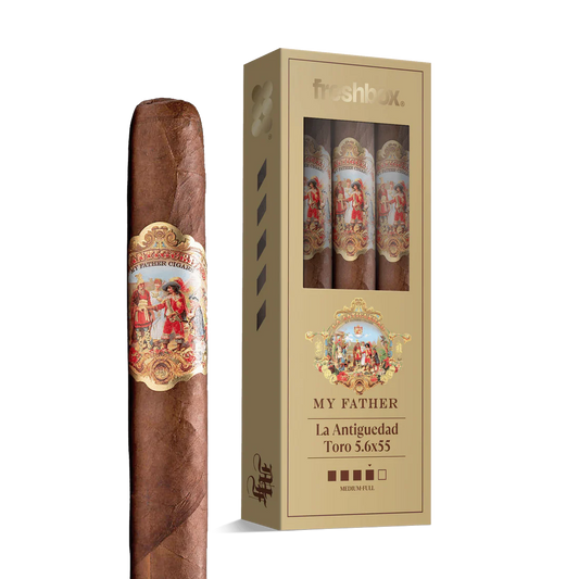 My Father La Antiguedad Toro 5.6x55 FreshBox Cigars - 3pk - 6ct