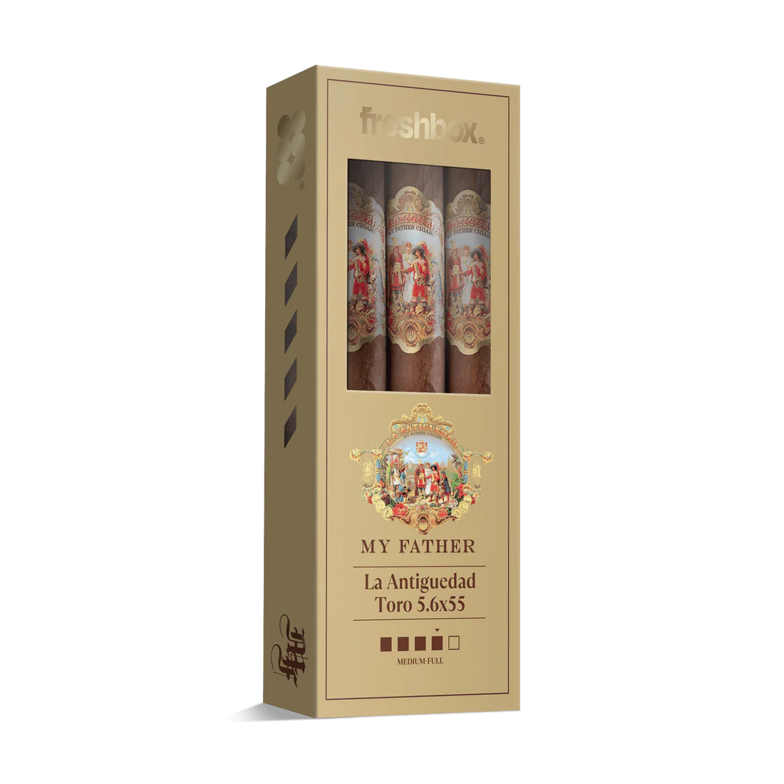 My Father La Antiguedad Toro 5.6x55 FreshBox Cigars - 3pk - 6ct