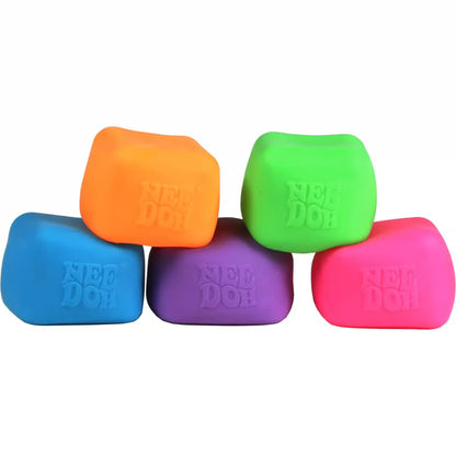 Squish Toy - Cube Glow - Pink