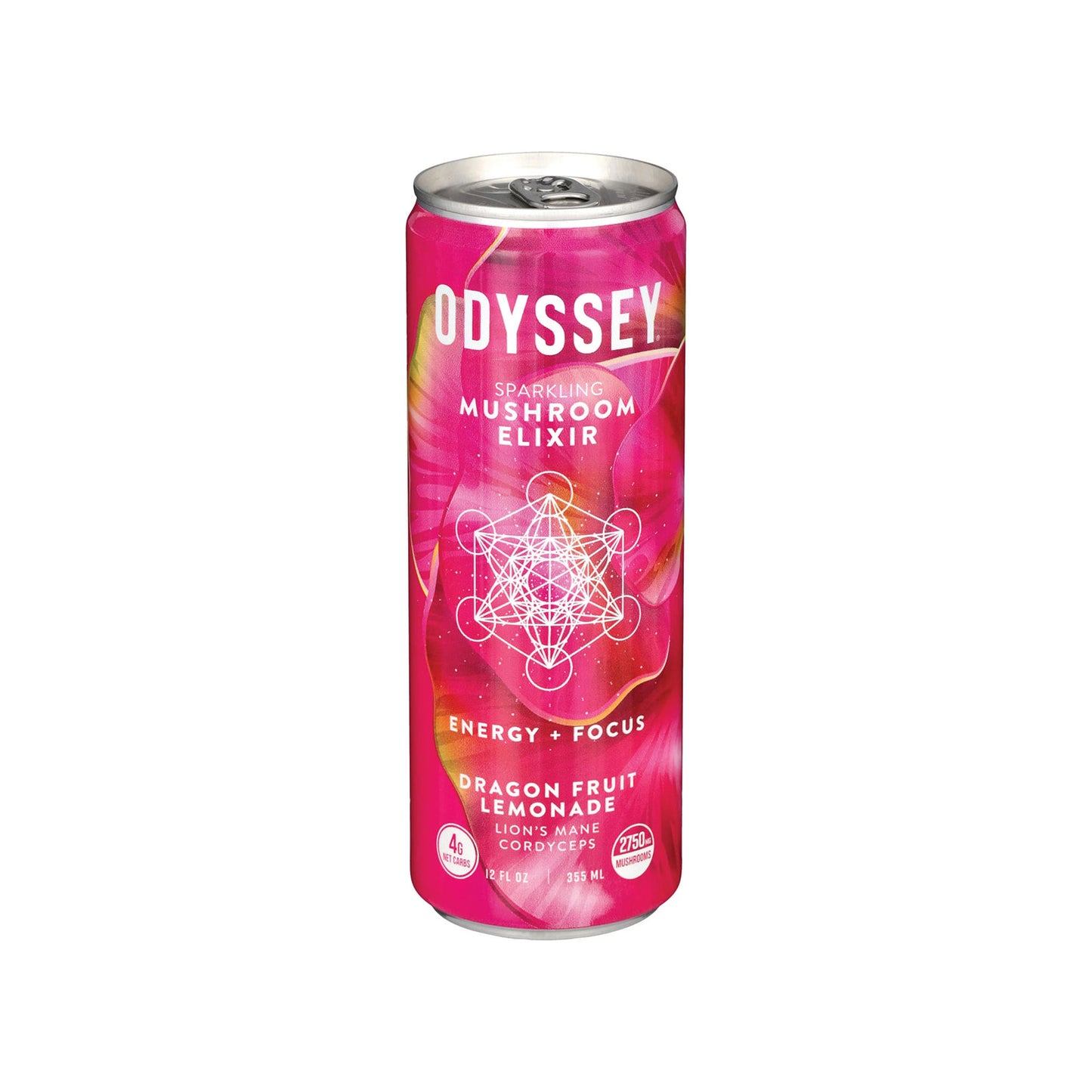 Odyssey Core - Mushroom Elixir - Dragon Fruit Lemonade - 2750mg - 12oz