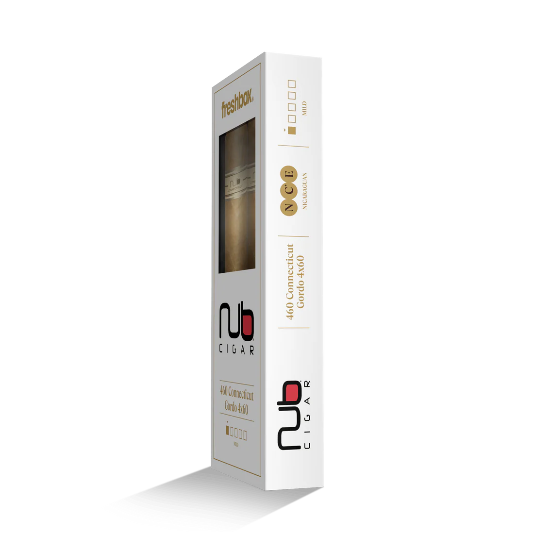 Nub 460 Connecticut 4x60 FreshBox Cigars - 3pk - 6ct
