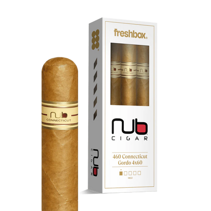 Nub 460 Connecticut 4x60 FreshBox Cigars - 3pk - 6ct