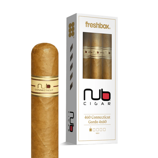 Nub 460 Connecticut 4x60 FreshBox Cigars - 3pk - 6ct