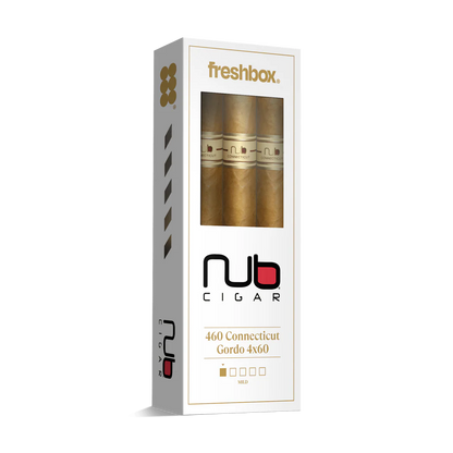 Nub 460 Connecticut 4x60 FreshBox Cigars - 3pk - 6ct