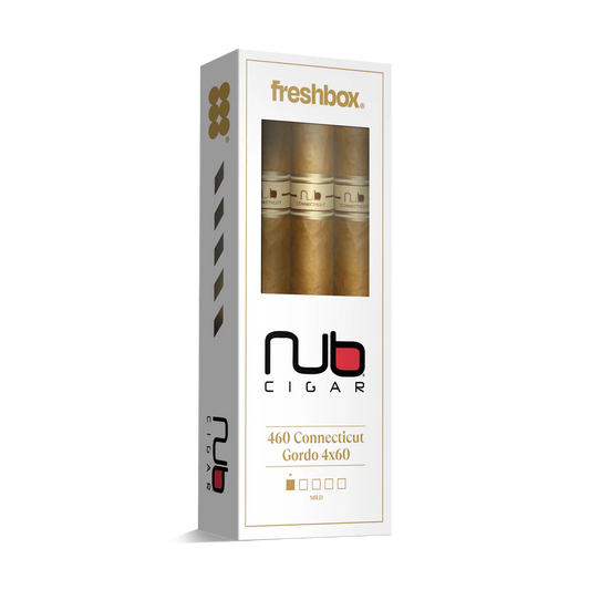 Nub 460 Connecticut 4x60 FreshBox Cigars - 3pk - 6ct