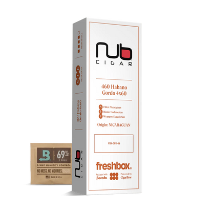 Nub 460 Habano 4x60 FreshBox Cigars - 3pk - 6ct