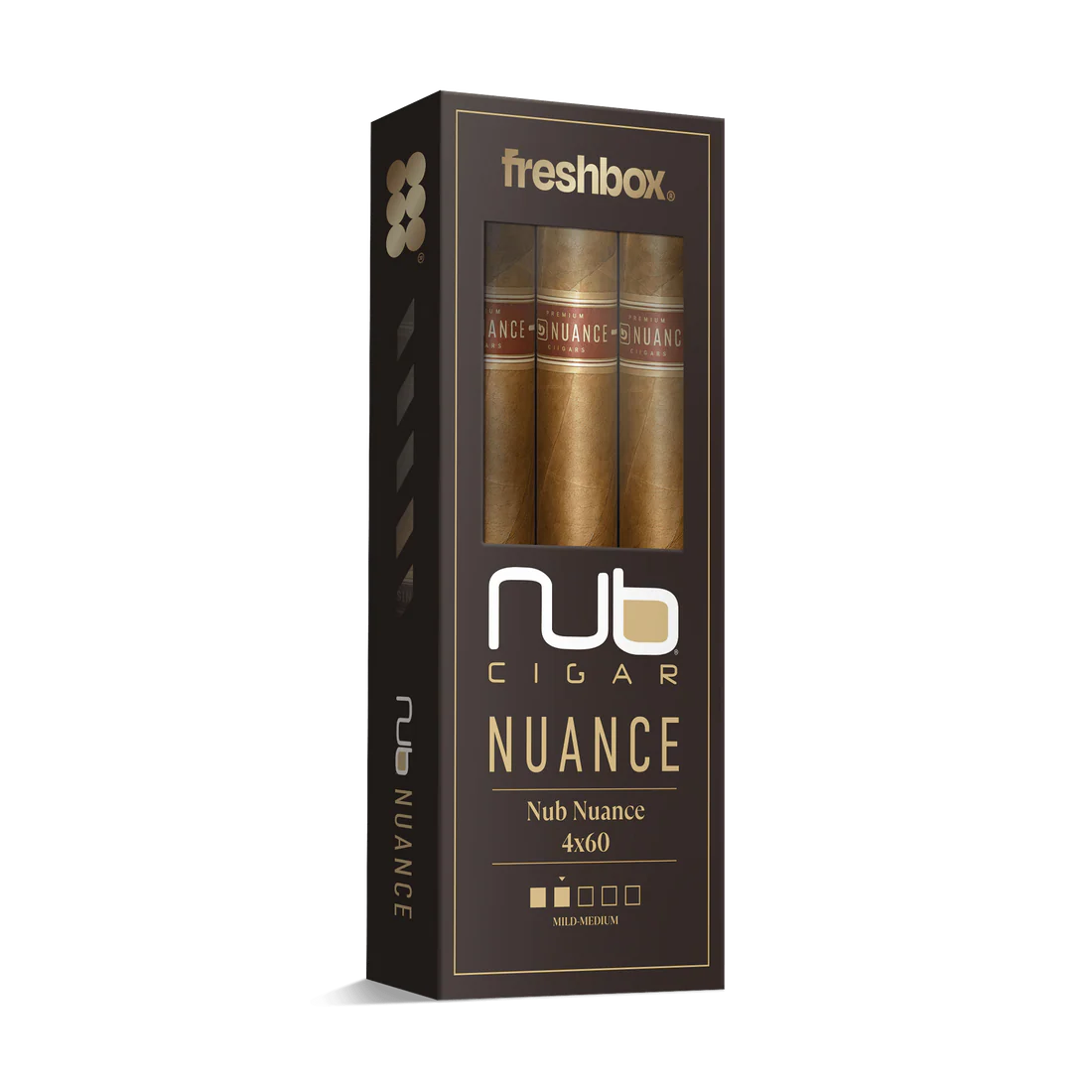 Nub Nuance 4x60 FreshBox Cigars - 3pk - 6ct